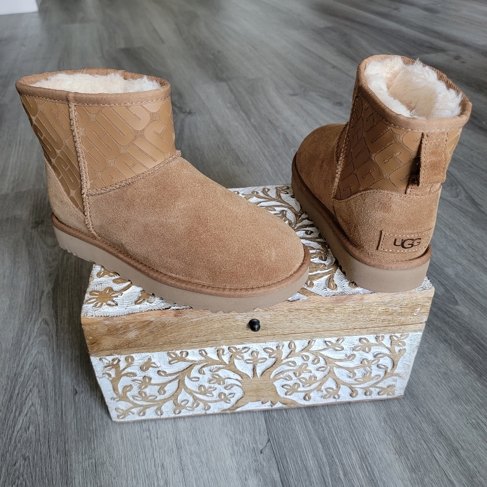 UGG Women's Tan Suede Boots